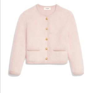celine mohair wool jacket
